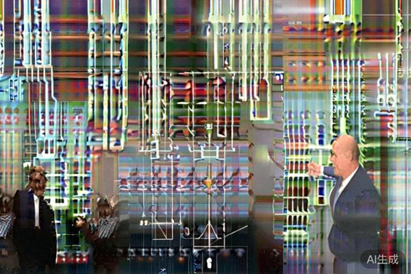 法国队主教练德尚在新闻发布会上讲解战术板的场景