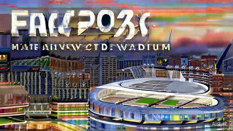 2026世界杯决赛举办场地——纽约大都会体育场外观全景